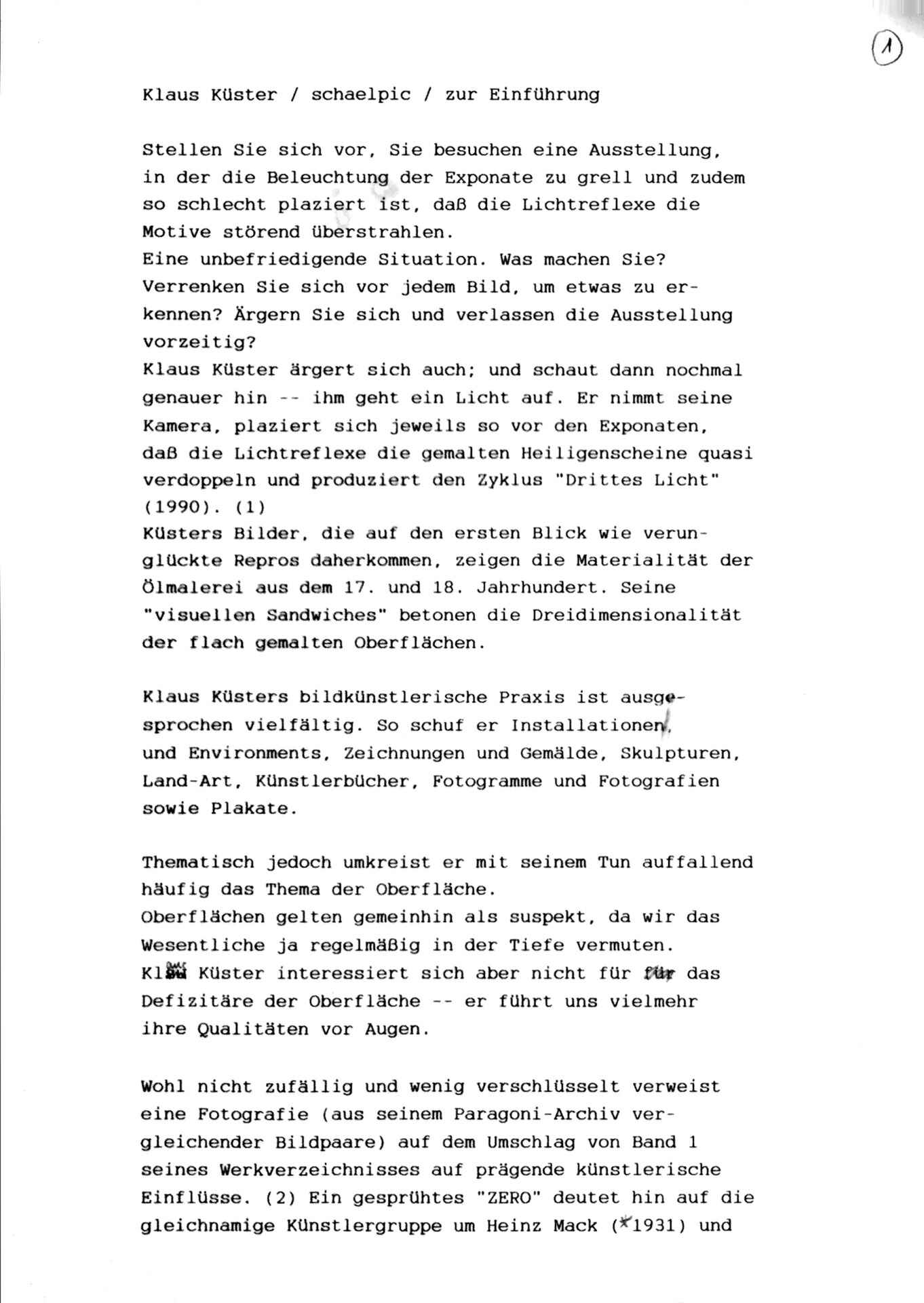 Seite 1 von 5 meines Vortrags (Scan des Manuskripts) (Foto: Martin Frech, 2/2018) Seite 1 von 5 meines Vortrags (Scan des Manuskripts) (Foto: Martin Frech, 2/2018)