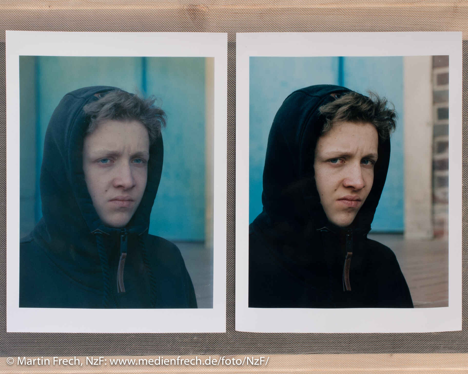 © Martin Frech: Repros meiner Vergrößerungen (optisch, Kodak Endura, RA-4) von den Kodak-Kodacolor-VR- (li.) und Kodak-Portra-160-Negativen. © Martin Frech: Repros meiner Vergrößerungen (optisch, Kodak Endura, RA-4) von den Kodak-Kodacolor-VR- (li.) und Kodak-Portra-160-Negativen.