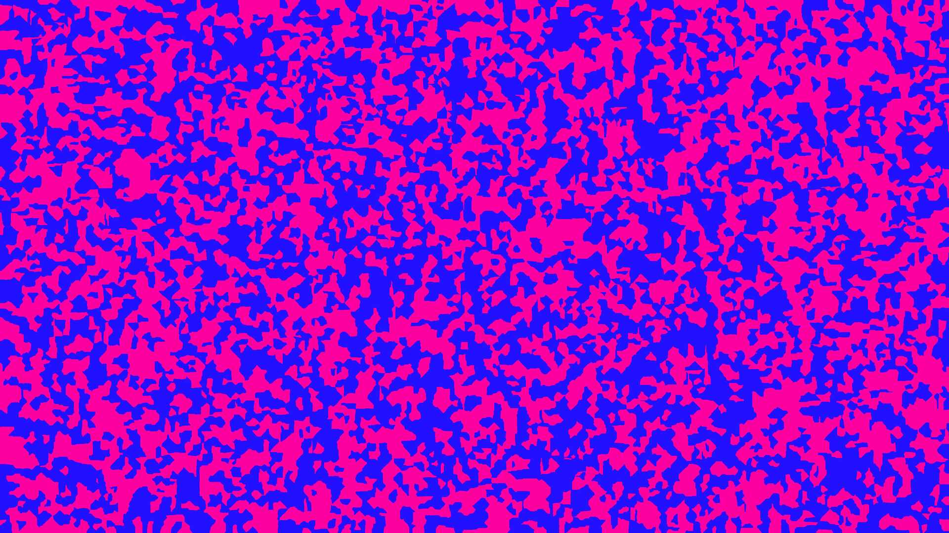 Diskrete Simulation mit zwei Farben.