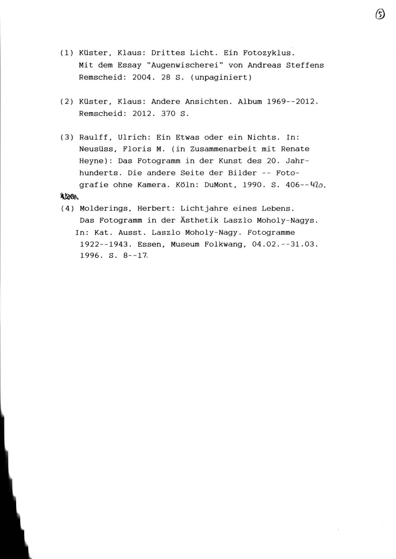 Seite 5 von 5 meines Vortrags (Scan des Manuskripts) (Foto: Martin Frech, 2/2018) Seite 5 von 5 meines Vortrags (Scan des Manuskripts) (Foto: Martin Frech, 2/2018)